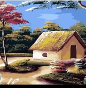 paint by number house