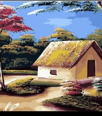 paint by number house