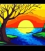 paint by number sunrise
