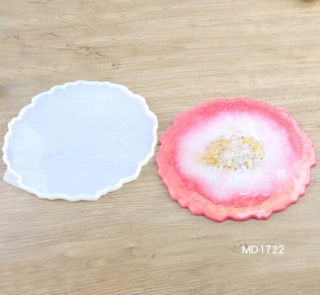 round tray mold geode small LS 10 1