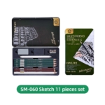 SM-060- Artist's Sketching Kit 11pcs - Image 2