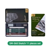 sm 060 pencil sketching kit 11pcs