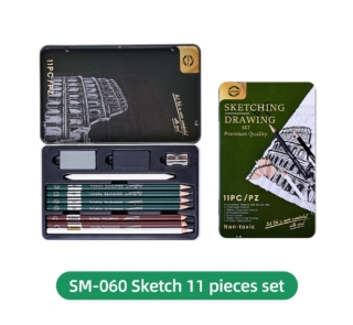 sm 060 pencil sketching kit 11pcs