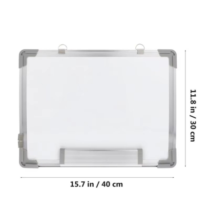 Erasable White Board 30cm by 40cm
