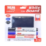 White Board Markers With Eraser - Image 2