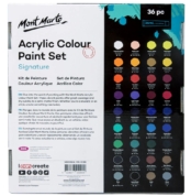 Acrylic Colour Paint Set Signature 36pc x 36ml 2