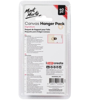 Canvas Hanger Pack 20pairs 2