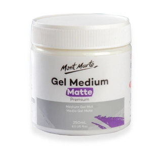 Mont Marte Gel Medium matte 250mls 1
