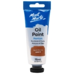 Mont Marte Oil Paints 75mls Tube - Burnt Sienna