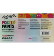 Poster Paint 250ml 4pc 8.45 US fl.oz Bright image 2