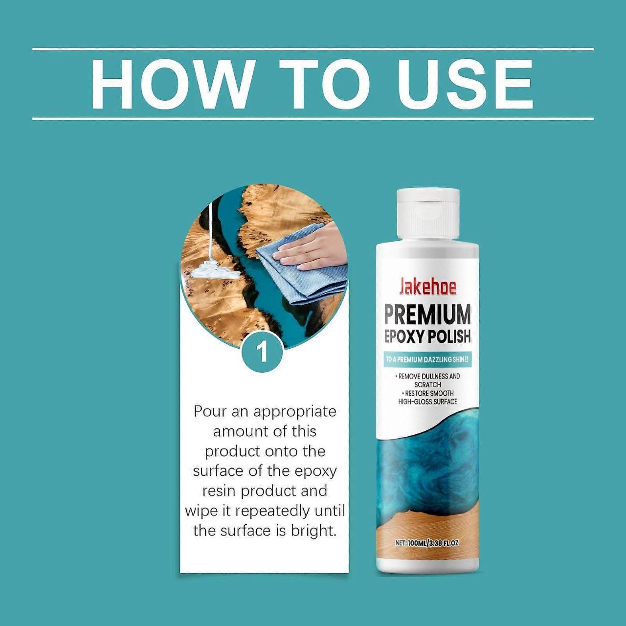 Premium Epoxy polish 100ml 2 Premium Epoxy polish 100ml - Image 3