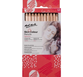 Skin Colour Pencils Signature 12pc 1