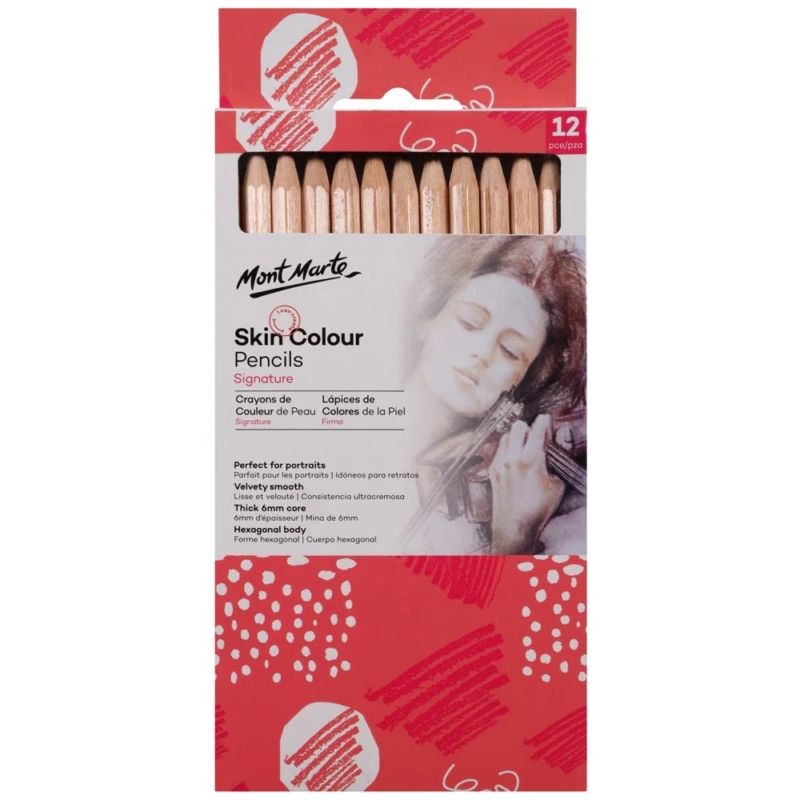 Skin Colour Pencils Signature 12pc 1