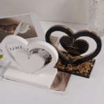 Love Shaped Photo Frame Silicone Mold XC724-6