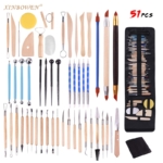 Xinbowen Clay Tool Set 51pcs - Image 2