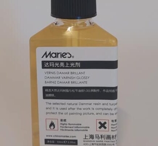 MARIE 100ml Dammar Varnish Glossy