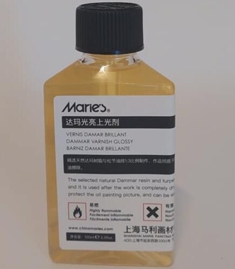 MARIE 100ml Dammar Varnish Glossy
