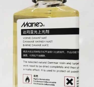MARIE 100ml Dammar Varnish Matt