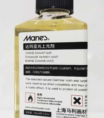MARIE 100ml Dammar Varnish Matt