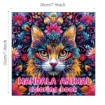 Adult and Kids Animals and Mandala Coloring Book S5