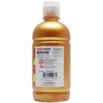 Gold 500ml Poster Paint - Image 2