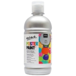 Silver 500ml Poster Paint
