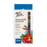 Water Soluble Oil Pastels 12pcs