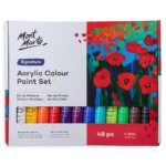 Acrylic Colour Paint Set Signature 48pc x 36ml