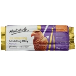 Air Hardening Modelling Clay 2kg- Terracotta - Image 2